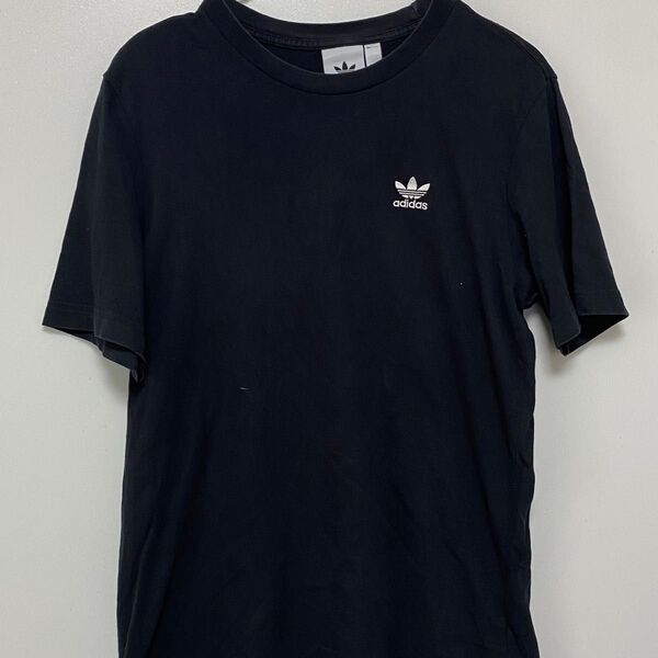 アディダス Tシャツ 半袖 胸ワンポイント M