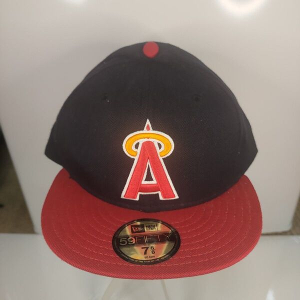 new era 59FIFTY キャップ エンゼルス 7 5/8 USA製 ニューエラ 帽子 アメリカ 米国 大谷 野球