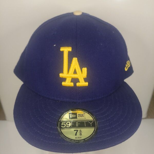 New ERA キャップ 59FIFTY ドジャース 7 5/8 USA製 大谷 ニューエラ 帽子 MLB 山本由伸