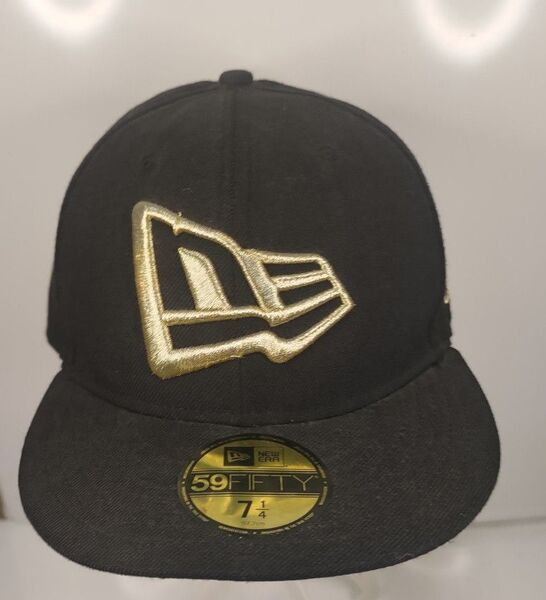 new era キャップ 59fifty 7 1/4 黒