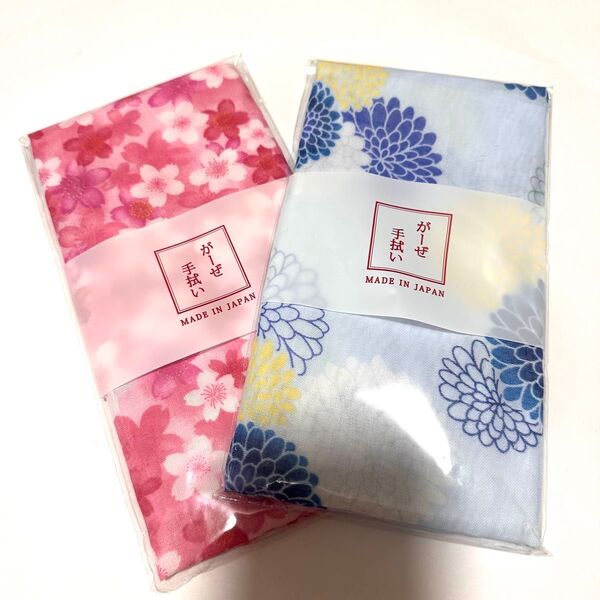 新品 日本製手ぬぐい 2枚セット 花火柄 花柄 日本風 プレゼント用人気