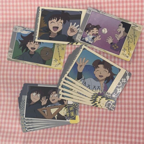 山田利吉 土井半助 山田伝蔵 スナップマイド カード 忍たま乱太郎 忍たま 土井&利吉