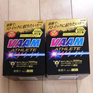 【2箱セット】meiji VAAM ATHLETE パイナップル風味 30袋×2