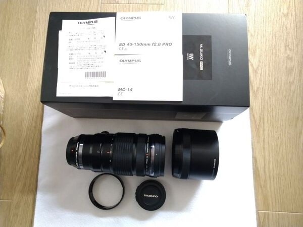 OLYMPUS M.ZUIKO DIGITAL ED 40-150mm F2.8 PRO+MC-14 テレコンセット 美品