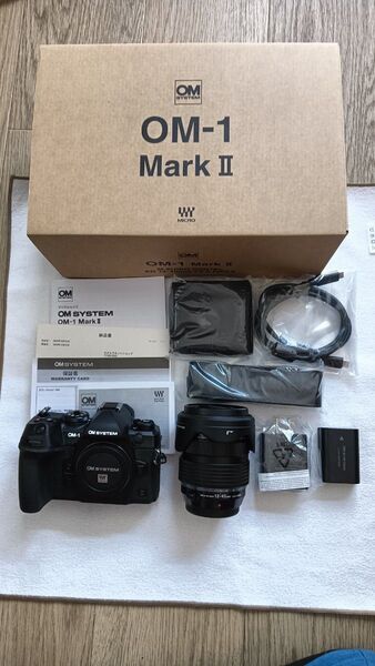 OLYMPUS OM SYSTEM OM-1Mark II 12-40mm F2.8 PRO II レンズキット保証残 美品