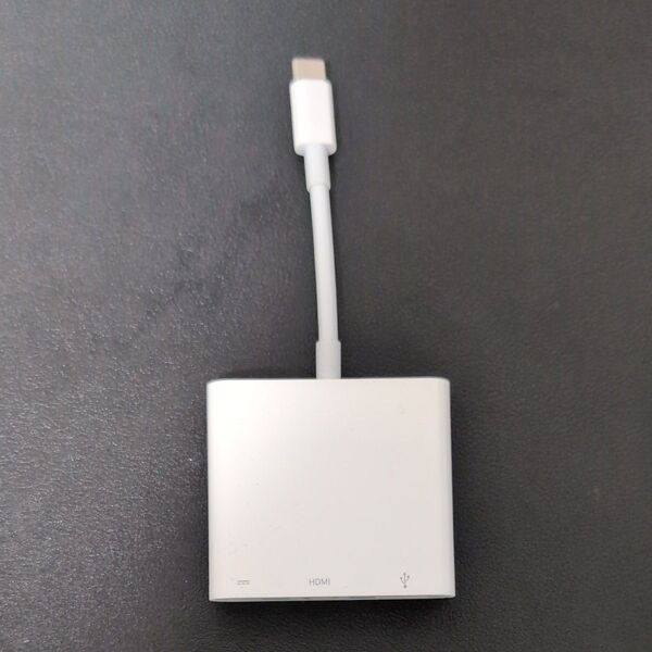 【ゲーム実況】アップル(Apple) USB-C Digital AV マルチポートアダプタ