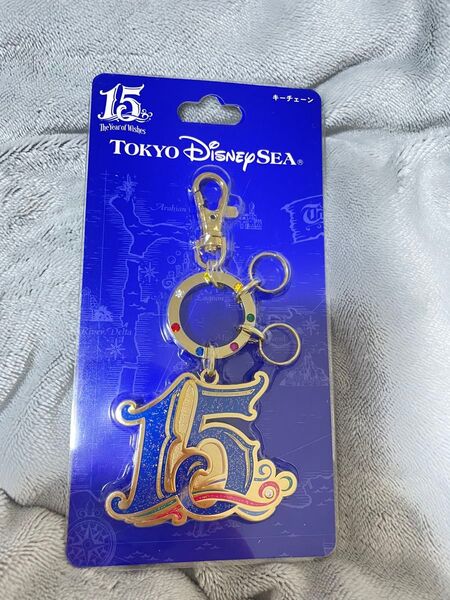 ディズニーシー 15周年 キーチェーン