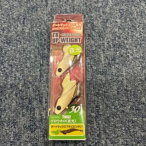 ☆未使用品☆ ダートマックスTR専用シンカー TRアップウェイト 夜光 30g エコギア フィッシュリーグ グロウホロ アオリイカ