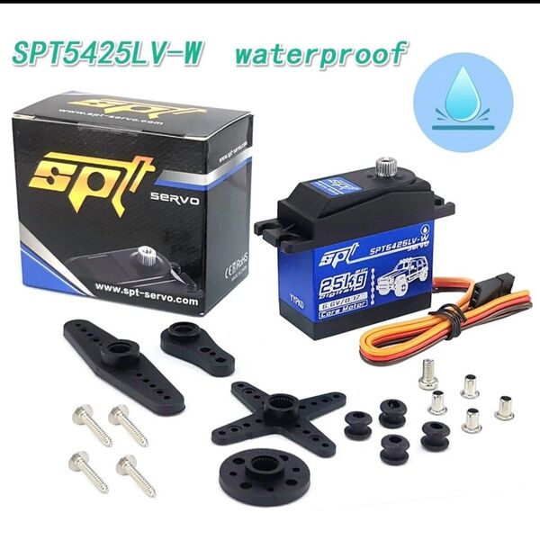 ■ハイトルク■防水■ SPT5425LV-W サーボ ラジコン バギー オフロード クローラー クロカン TT02 TT01