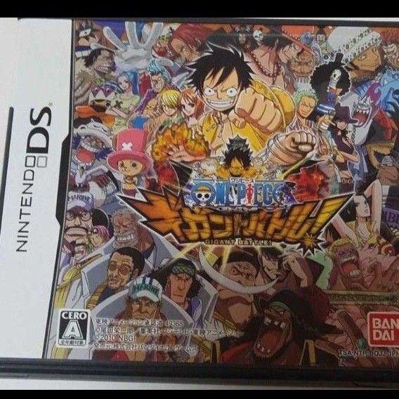 ワンピース ギガントバトル! ONE PIECE ニンテンドーDS ゲームソフト