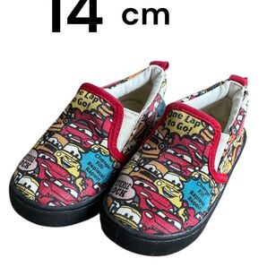 カーズ ディズニー スリッポン 14cm