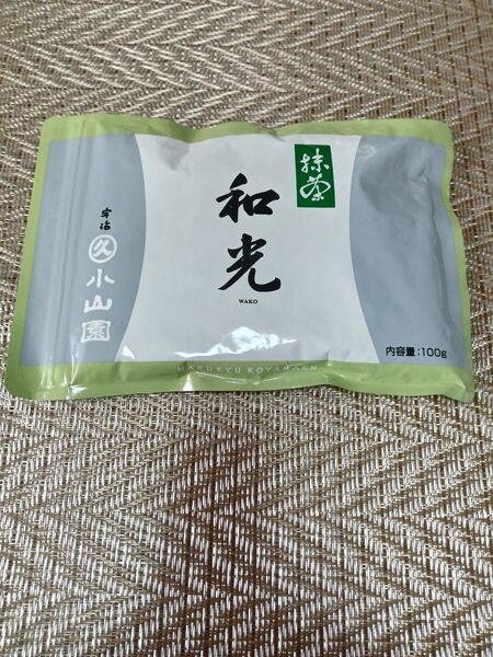京都丸久小山園 宇治抹茶和光100g(アルミ袋入)3袋セット。