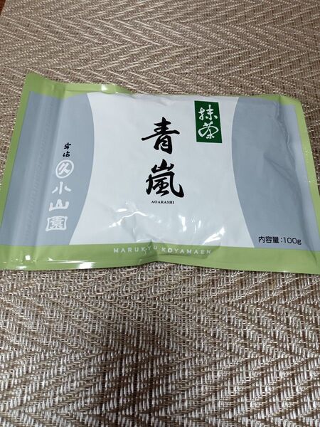 京都丸久小山園 宇治抹茶青嵐(国産茶)100gアルミ袋入4袋セット。