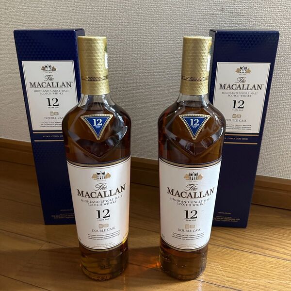 【2本】 ザ・マッカラン12年 ダブルカスク MACALLAN