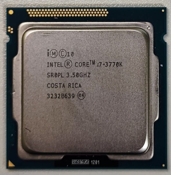 intel Core i7 3770K 4C8T LGA1155