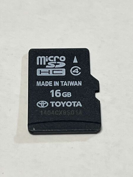 トヨタ純正ナビ NSZN-W64T 2014夏 地図データ microSD 地図SD 0AF24
