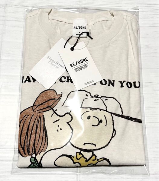 【RE/DONE/リダン】CLASSIC TEE PEANUTS CRUSH
