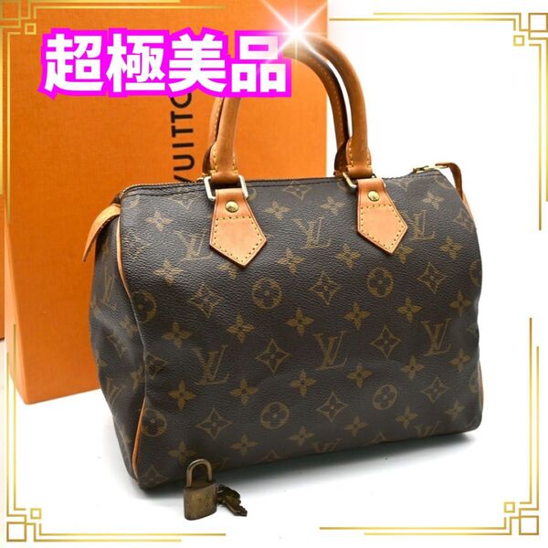 LOUIS VUITTON ハンドバッグ ルイヴィトン モノグラム ミニボストン M41528 ブラウン スピーディ25