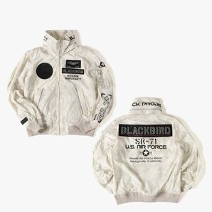 アヴィレックス ブルゾン BLACKBIRD STAND ZIP JACKET