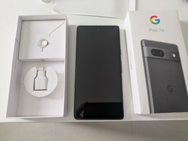 Google Pixel 7a Charcoal 1年弱使用 SIMフリー