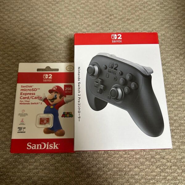 Nintendo Switch2 Proコントローラー プロコン SDカード