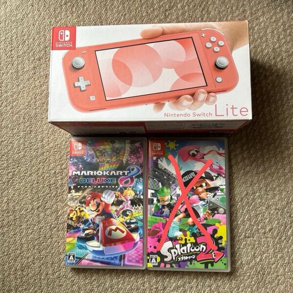 Nintendo Switch Lite ニンテンドー スイッチ ライト マリオカート8デラックス