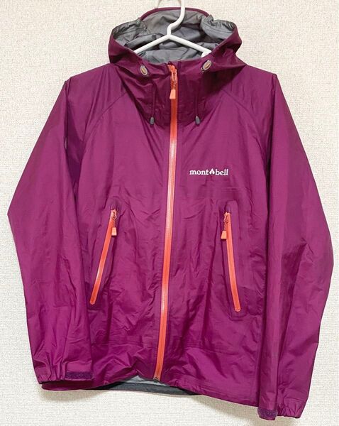GORE-TEX レディースS ストームクルーザー レインジャケット パープル