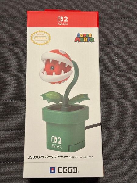 ホリ USBカメラ パックンフラワー for Nintendo Switch 2 スイッチ2