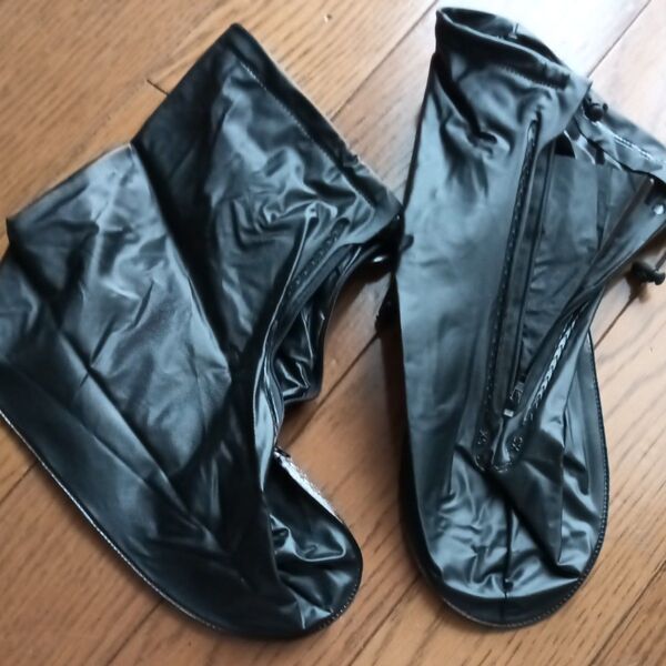 シューズカバー 防水 雨具 ブラック