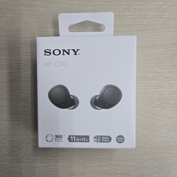 ソニー ワイヤレスイヤホン WF-C510 ブラック SONY 新品未使用