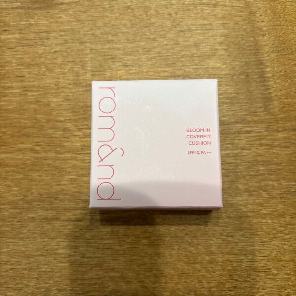 rom&nd ブルームインカバーフィットクッション SPF40 PA++ 未使用