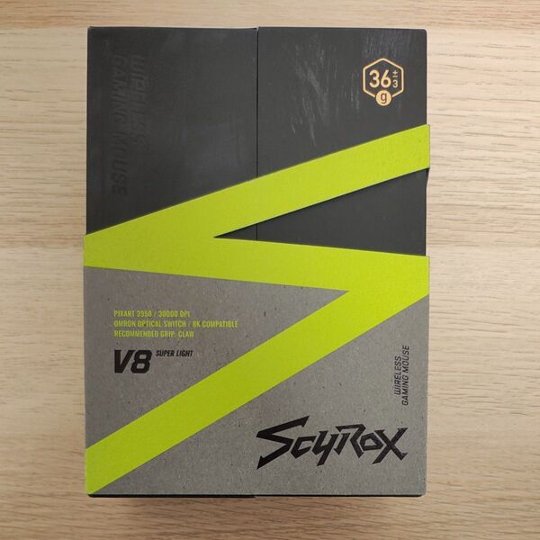 Scyrox V8 ブラック Black ワイヤレス ゲーミング マウス LAMZU