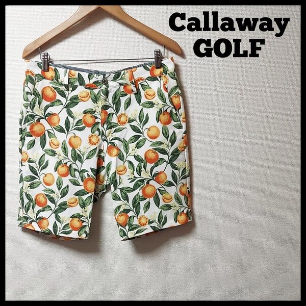 Callaway キャロウェイ メンズ Lサイズ ゴルフウェア ハーフパンツ