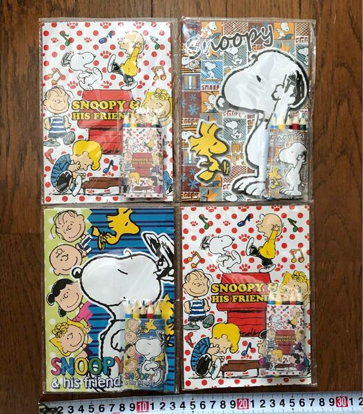 スヌーピー SNOOPY ぬりえセット 色鉛筆