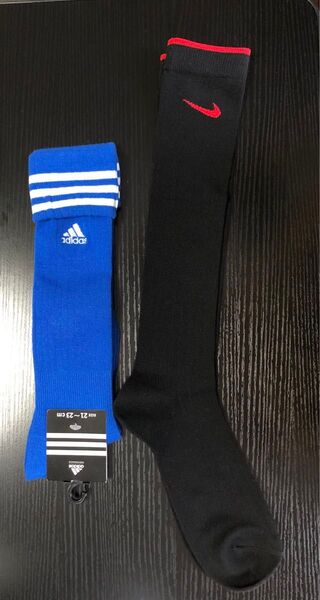 adidas NIKE 靴下 ソックス 2点セット 21〜23センチ