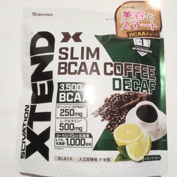 ヘアゴム1個 色はランダムSCIVATION XTEND SLIM BCAA COFFEE DECAF8.3g×15包