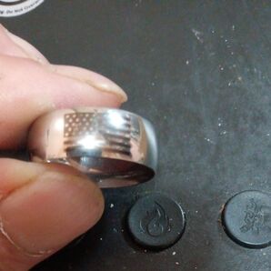 星条旗デザイン 指輪 シルバー22号