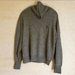 Yves Saint Laurent pour homme タートルネックニット Lサイズ ウール100% YSL ヴィンテージ