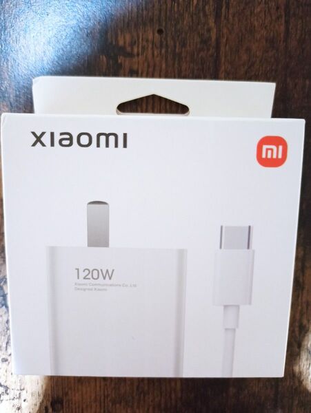 xiaomi充電器 120W USBケーブル付き