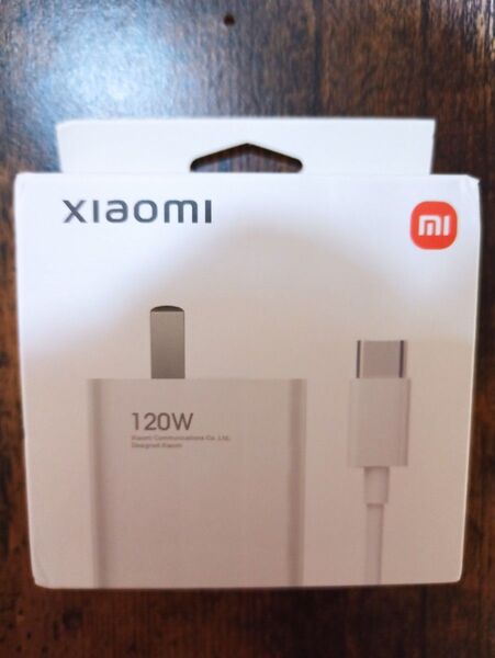 xiaomi充電器 120W USBケーブル付き