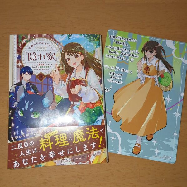 王都の行き止まりカフェ『隠れ家』 うっかり魔法使いになった私の店に筆頭文官様がくつろぎに来ます 1 (フロースコミック) ゆとと