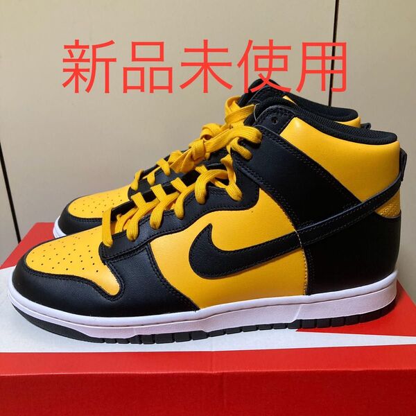 Nike Dunk High Retro IOWA Black ダンク アイオワ 黒黄 DD1399-700