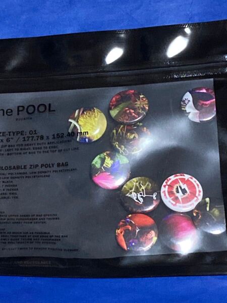 fragment design 缶バッジ 10個セット 藤原ヒロシ プロデュース POOL プール青山 限定 フラグメント 6