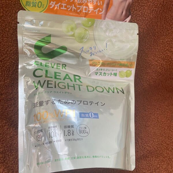 クレバー クリアプロテイン ウエイトダウン マスカット味 252g × 1個