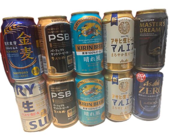 ビール 発泡酒他10本