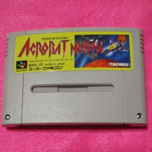 アクロバットミッション スーパーファミコンソフト