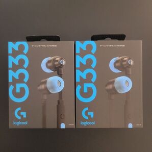 logicool ロジクール ゲーミングイヤホン G333 2個