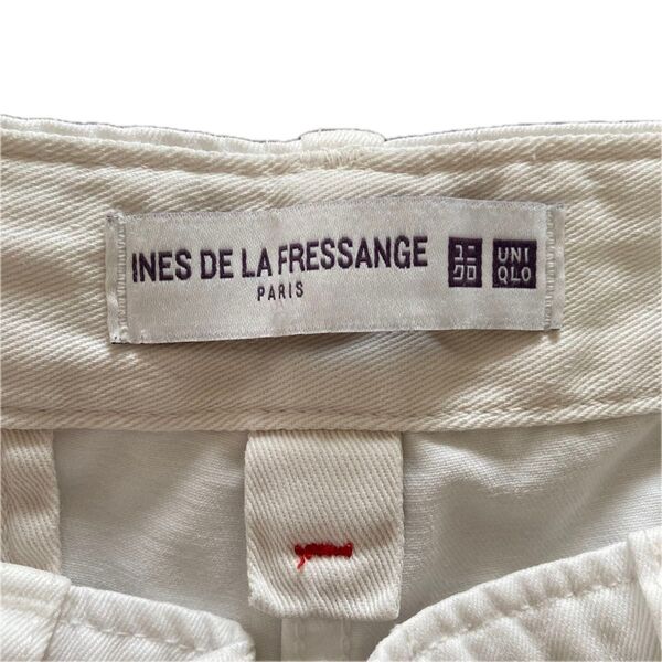ユニクロ×INES DE LA FRESSANGE チノパン オフホワイト
