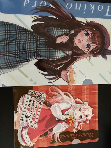 ホロライブクリアファイル&キーホルダー