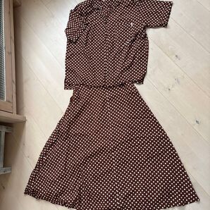 ピンクハウス ドット柄 セットアップ
